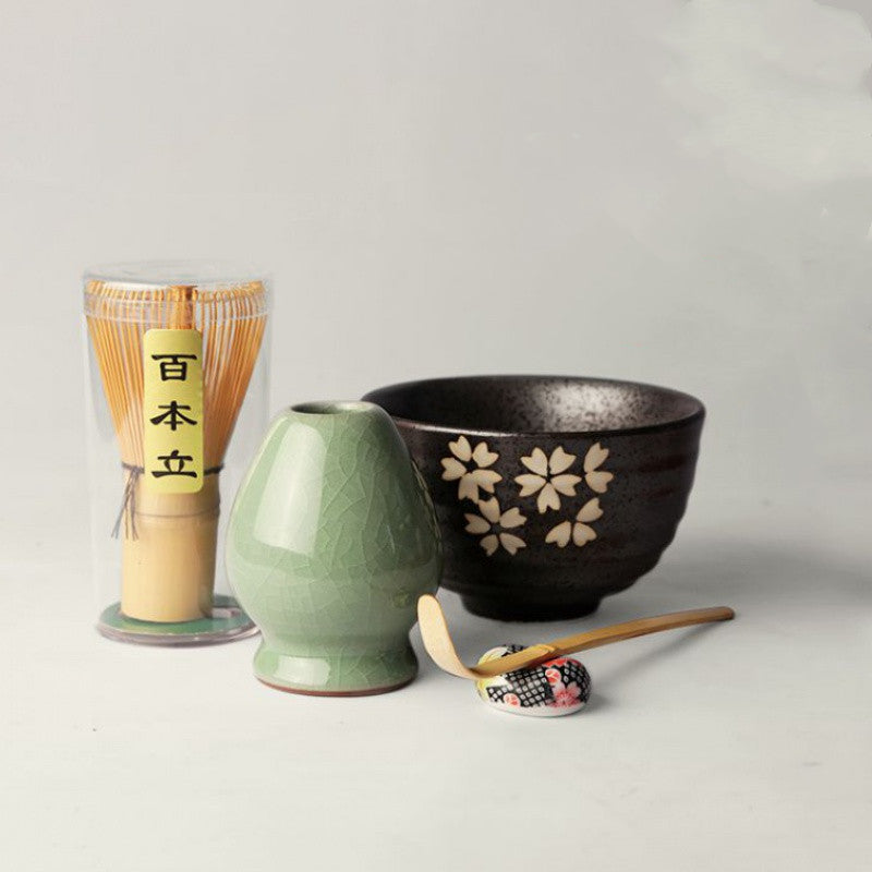 Matcha brush set tea bowl stirring tool