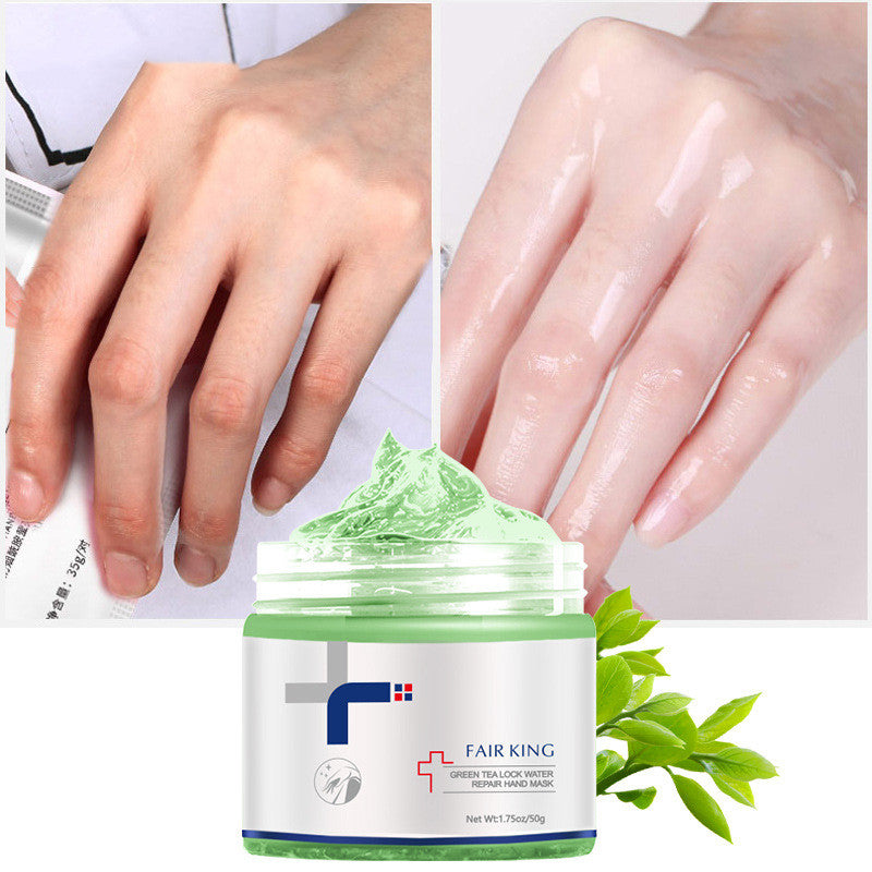 Green Tea Moisturizing Whitening Peeling Hand Mask